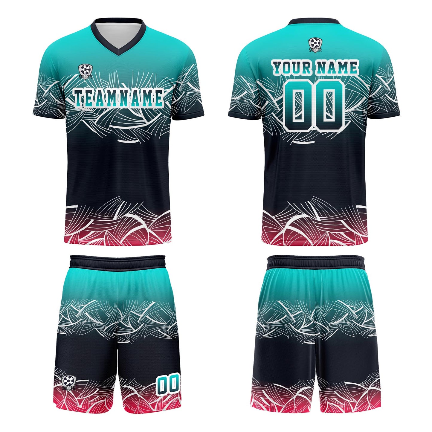 Custom Lime Green Black Soccer Uniform Jersey Kids Adults Personalized Set Jersey Shirt