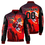 Custom Black Gray Varsity Jackets for Men Women Youth Personalized Letterman Jackets