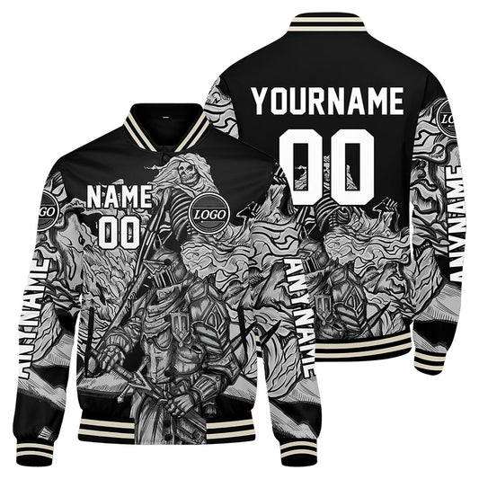 Custom Grey Varsity Jackets for Men Women Youth Personalized Letterman Jackets
