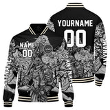 Custom Grey Varsity Jackets for Men Women Youth Personalized Letterman Jackets