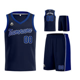 Custom Navy Royal Basketball Jersey for Men Women Adult Youth Stitched Name Number Logo