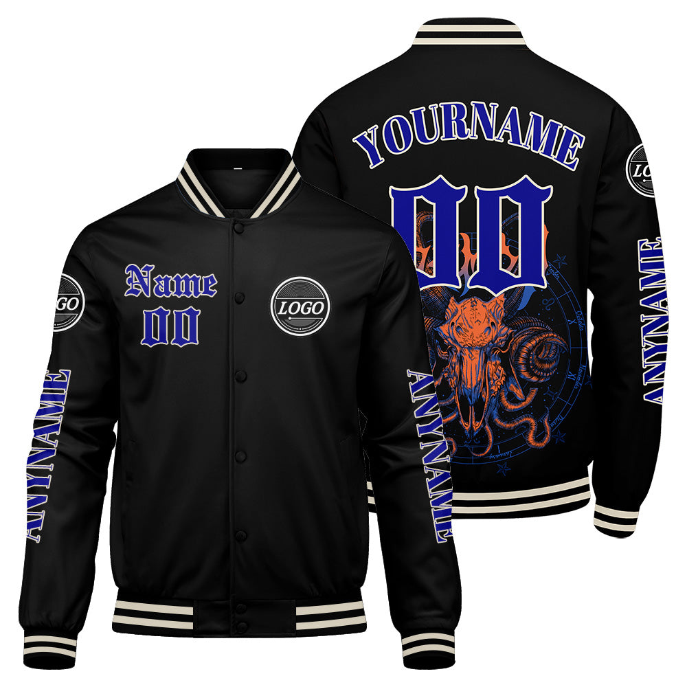 Custom Royal Varsity Jackets for Men Women Youth Personalized Letterman Jackets