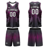 Custom Gray Black Basketball Jersey Uniform Suit Printed Your Logo Name Number