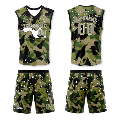 Custom Military Green Khaki Thin Strap Basketball Jersey, Breathable Mesh Training Uniform for Adults & Youth