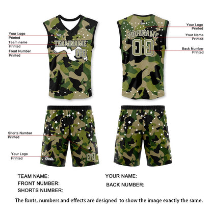 Custom Military Green Khaki Thin Strap Basketball Jersey, Breathable Mesh Training Uniform for Adults & Youth
