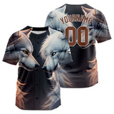 Custom Samurai Wolf Baseball Uniforms High-Quality for Adult Kids Optimized for Performance