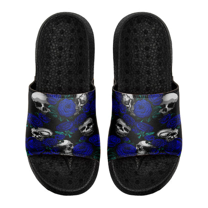Customized Basketball Slippers With Added Patterns, Name Number Logo