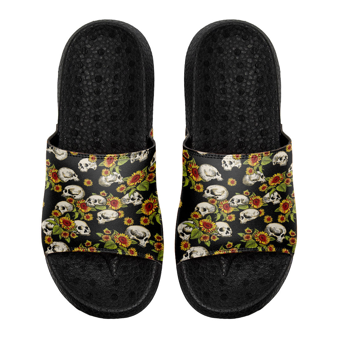 Customized Basketball Slippers With Added Patterns, Name Number Logo