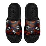 Customized Basketball Slippers With Added Patterns, Name Number Logo