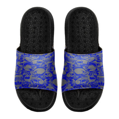 Customized Basketball Slippers With Added Patterns, Name Number Logo