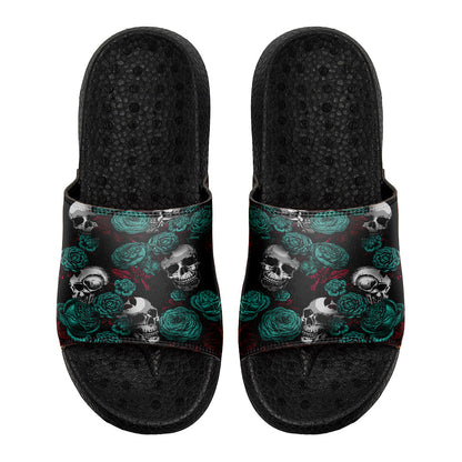 Customized Basketball Slippers With Added Patterns, Name Number Logo
