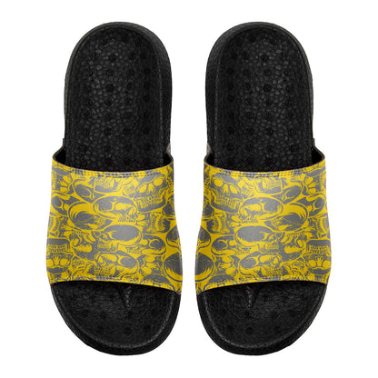 Customized Basketball Slippers With Added Patterns, Name Number Logo