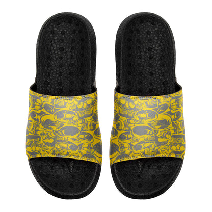 Customized Basketball Slippers With Added Patterns, Name Number Logo