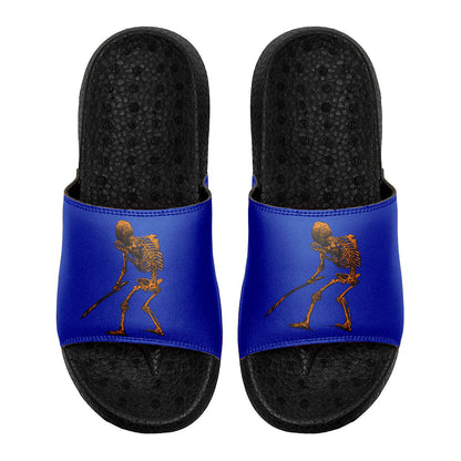 Customized Basketball Slippers With Added Patterns, Name Number Logo