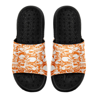 Customized Basketball Slippers With Added Patterns, Name Number Logo