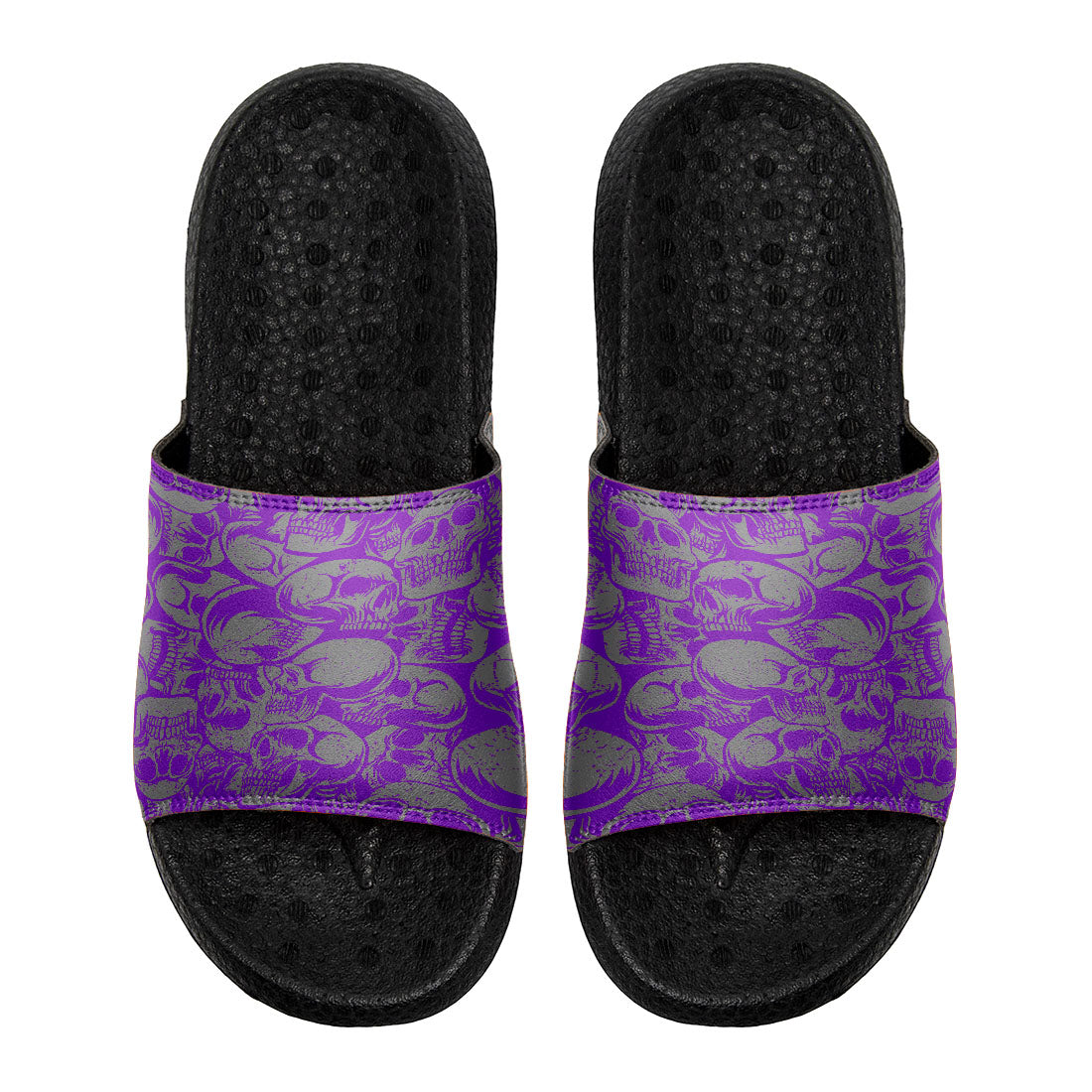 Customized Basketball Slippers With Added Patterns, Name Number Logo