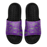 Customized Basketball Slippers With Added Patterns, Name Number Logo