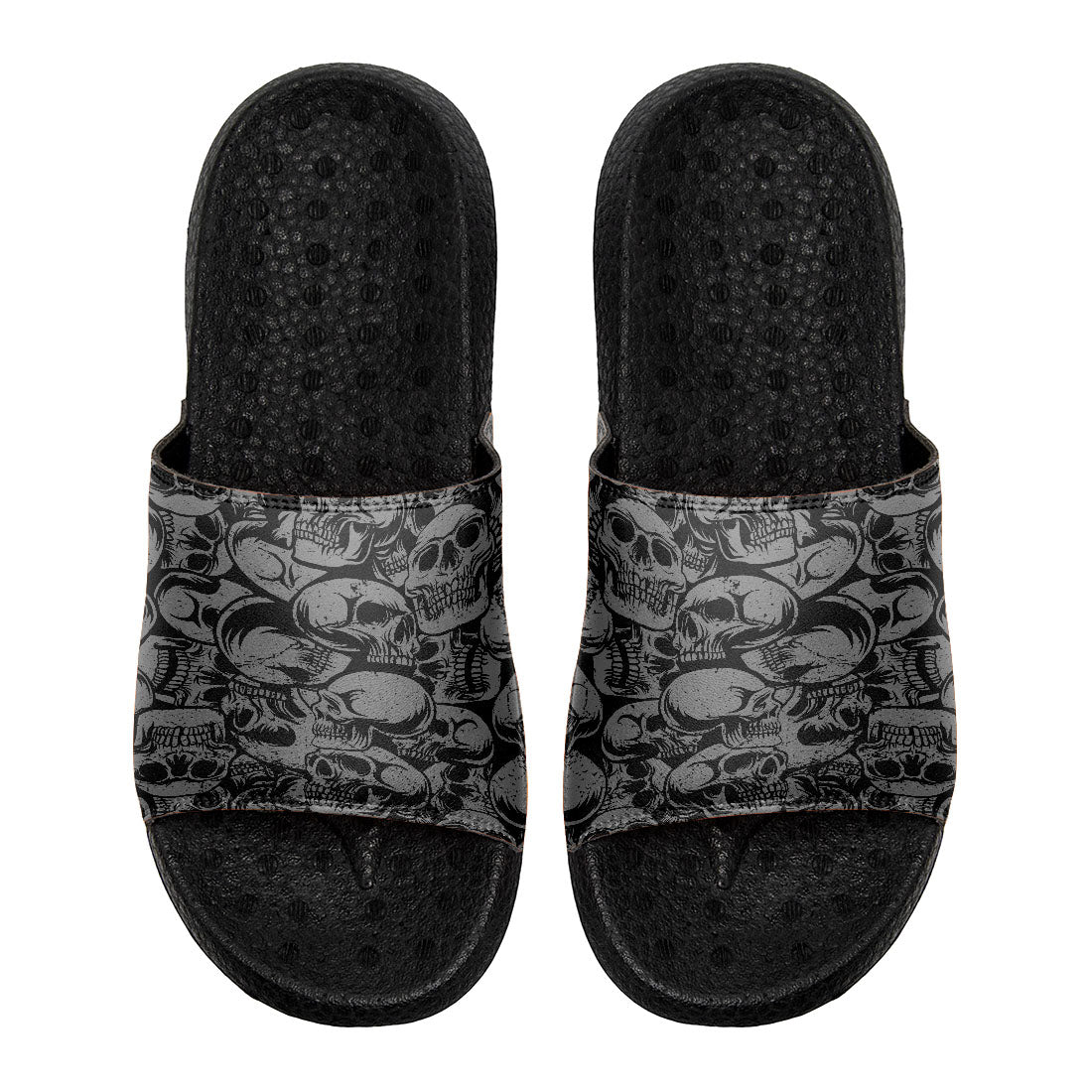 Customized Basketball Slippers With Added Patterns, Name Number Logo