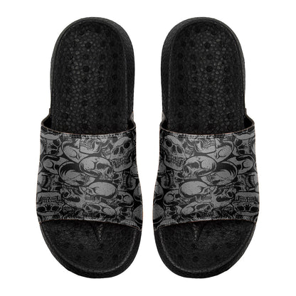 Customized Basketball Slippers With Added Patterns, Name Number Logo