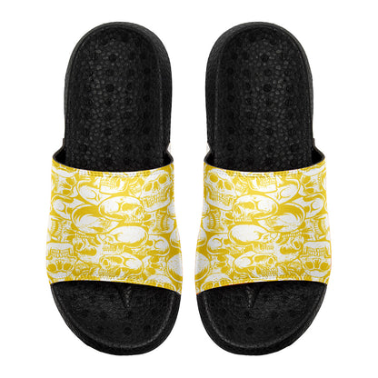 Customized Basketball Slippers With Added Patterns, Name Number Logo
