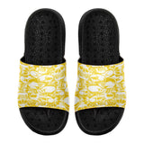 Customized Basketball Slippers With Added Patterns, Name Number Logo