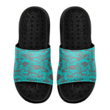 Customized Basketball Slippers With Added Patterns, Name Number Logo
