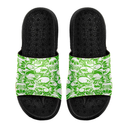 Customized Basketball Slippers With Added Patterns, Name Number Logo