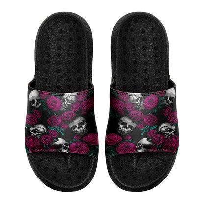 Customized Basketball Slippers With Added Patterns, Name Number Logo