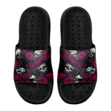 Customized Basketball Slippers With Added Patterns, Name Number Logo