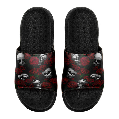Customized Basketball Slippers With Added Patterns, Name Number Logo