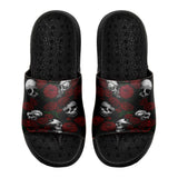 Customized Basketball Slippers With Added Patterns, Name Number Logo