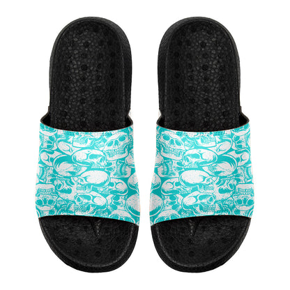 Customized Basketball Slippers With Added Patterns, Name Number Logo