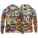 Custom Sweatshirt Hoodie For Man Woman Girl Boy Print Your Logo Name Number Colorful