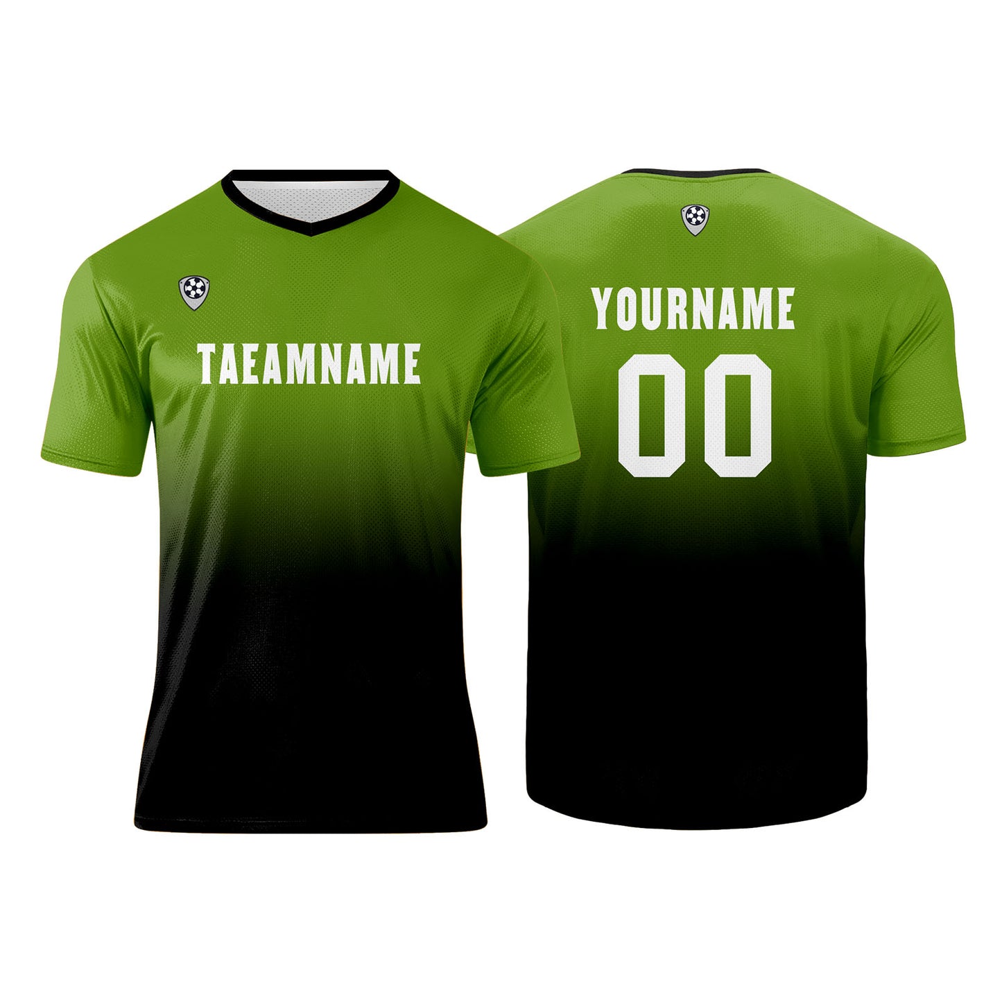 Custom Olive Green Black Uniform Jersey Kids Adults Personalized Set Jersey Shirt