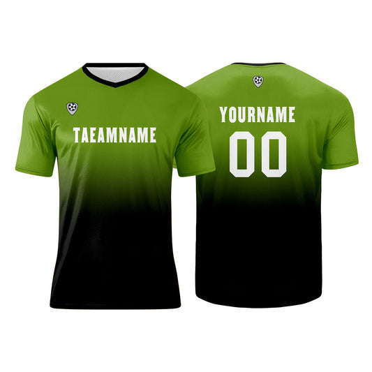 Custom Olive Green Black Uniform Jersey Kids Adults Personalized Set Jersey Shirt