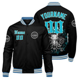 Custom Varsity Jacket Letterman jacket for Men, Women and Youth Light Blue