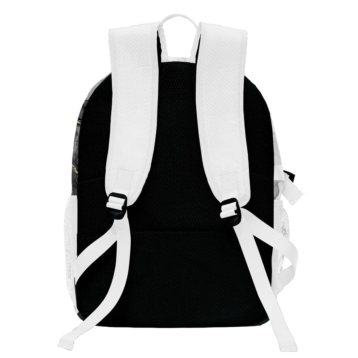 Custom White Basketball Soccer Backpack Personalized Player Names - Numbers & Team Logo #150-BP-0914-0032
