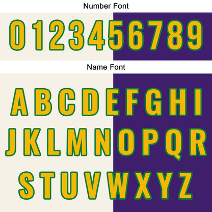 Custom Off White Purple Hip Hop Baseball Jersey Stitched Printed - Personalized Name Number Shirts #BB-0919-0072