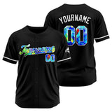 Custom Black Baseball Jersey Stitched Design Personalized Hip Hop Baseball Shirts