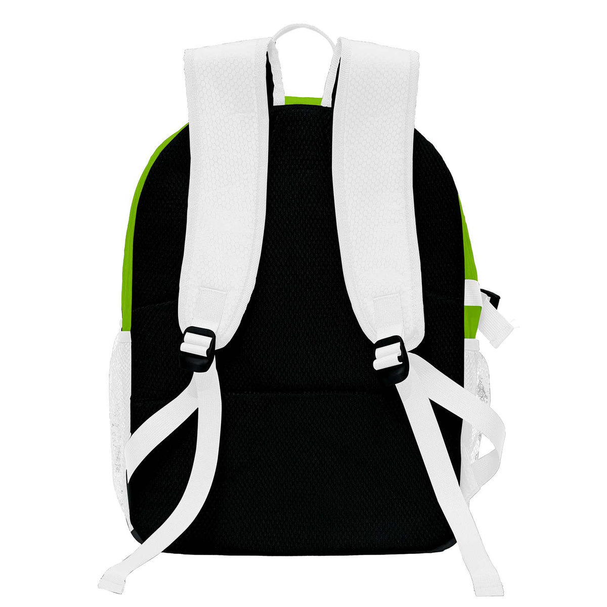 Custom White Basketball Soccer Backpack Personalized Player Names - Numbers & Team Logo #150-BP-0914-0029