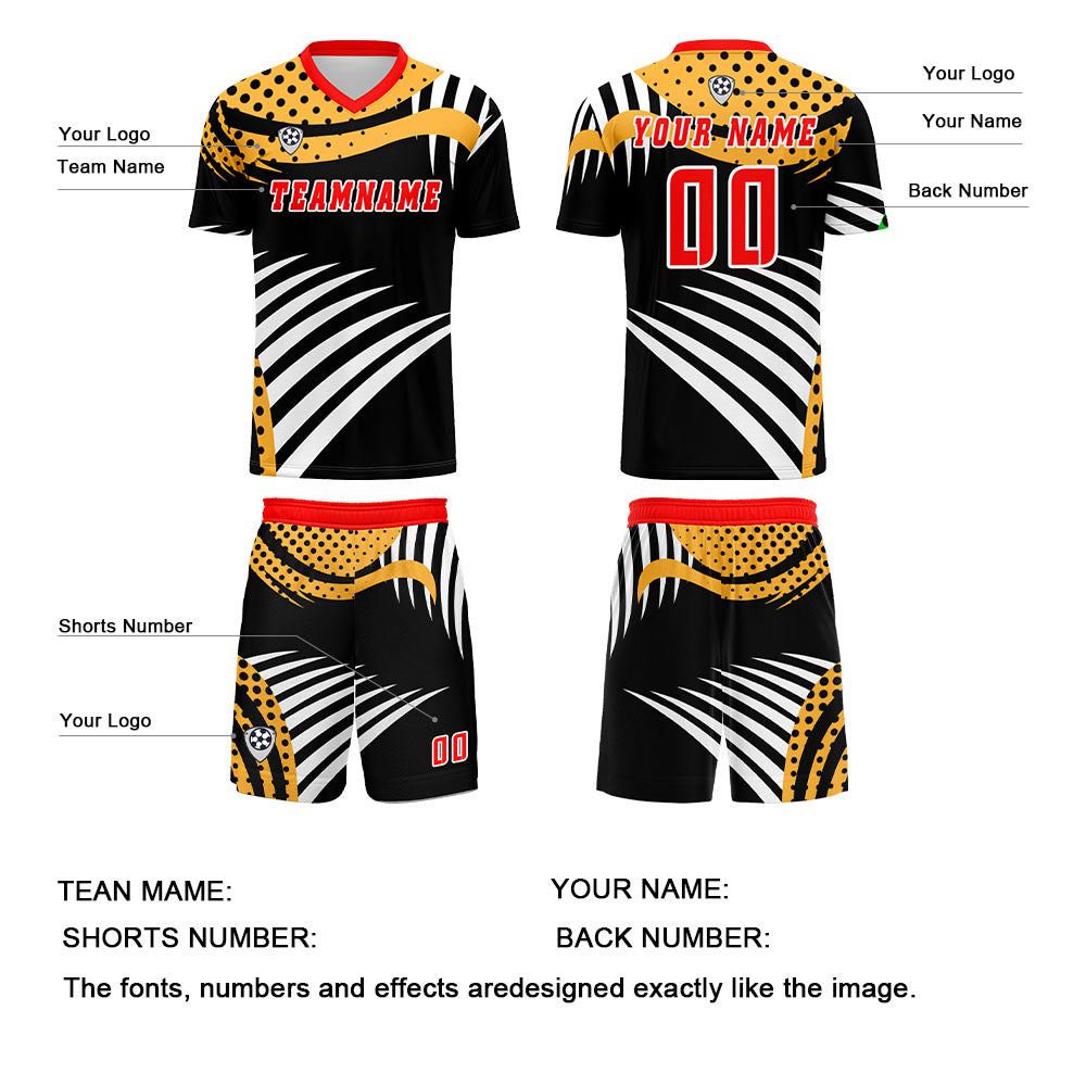 Custom Orange Red Uniform Jersey Kids Adults Personalized Set Jersey Shirt