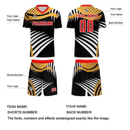 Custom Orange Red Uniform Jersey Kids Adults Personalized Set Jersey Shirt