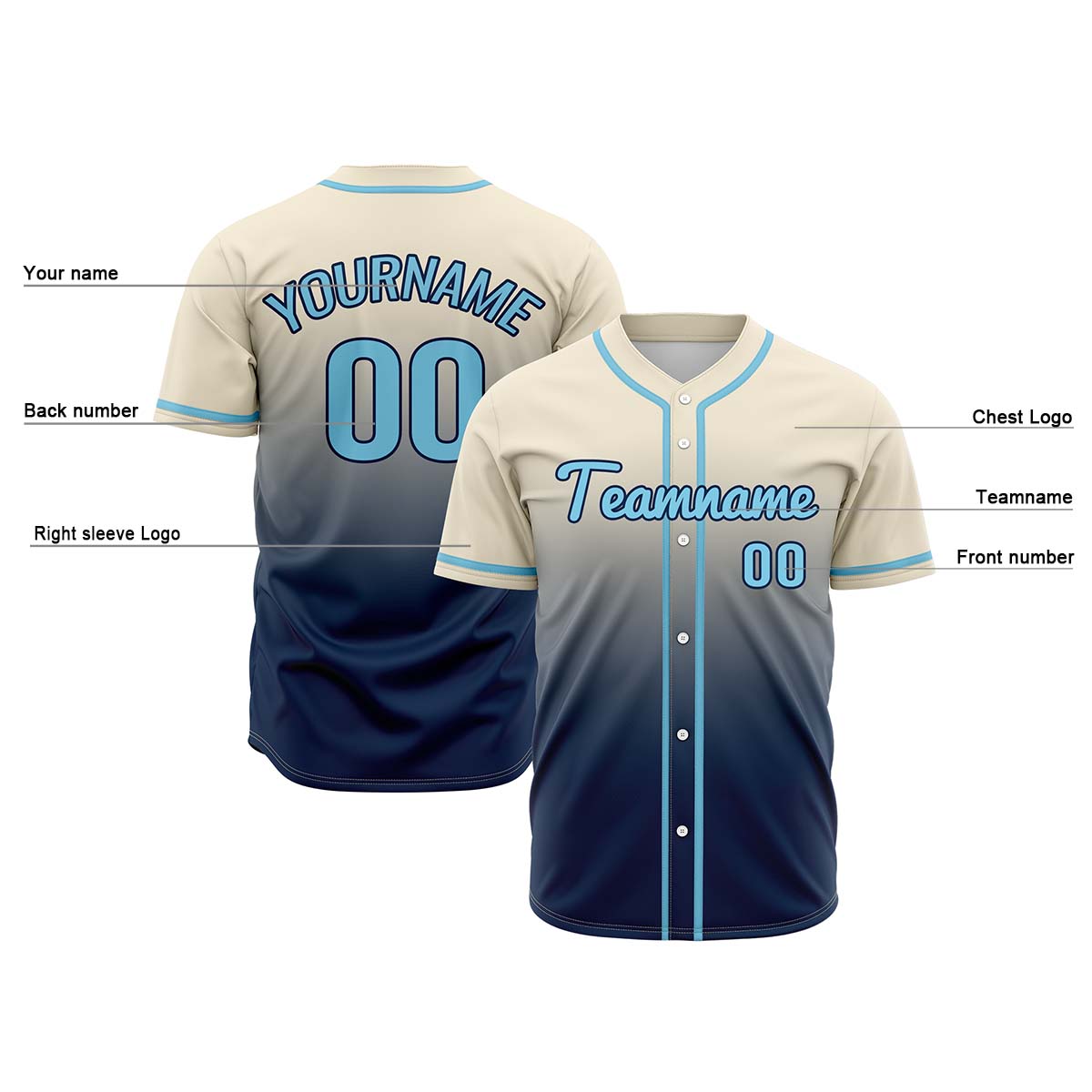 Custom Black Hip Hop Baseball Jersey Stitched & Printed & Personalized Name Number Shirts