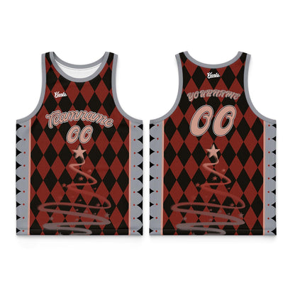 Custom Black Gold Wide Shoulder Basketball Jersey, Breathable Mesh Team Uniform for Adult & Yout