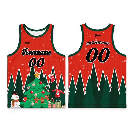 Custom Orange Green Thin Strap Basketball Jersey - Breathable Mesh Training Uniform for Adults & Youth