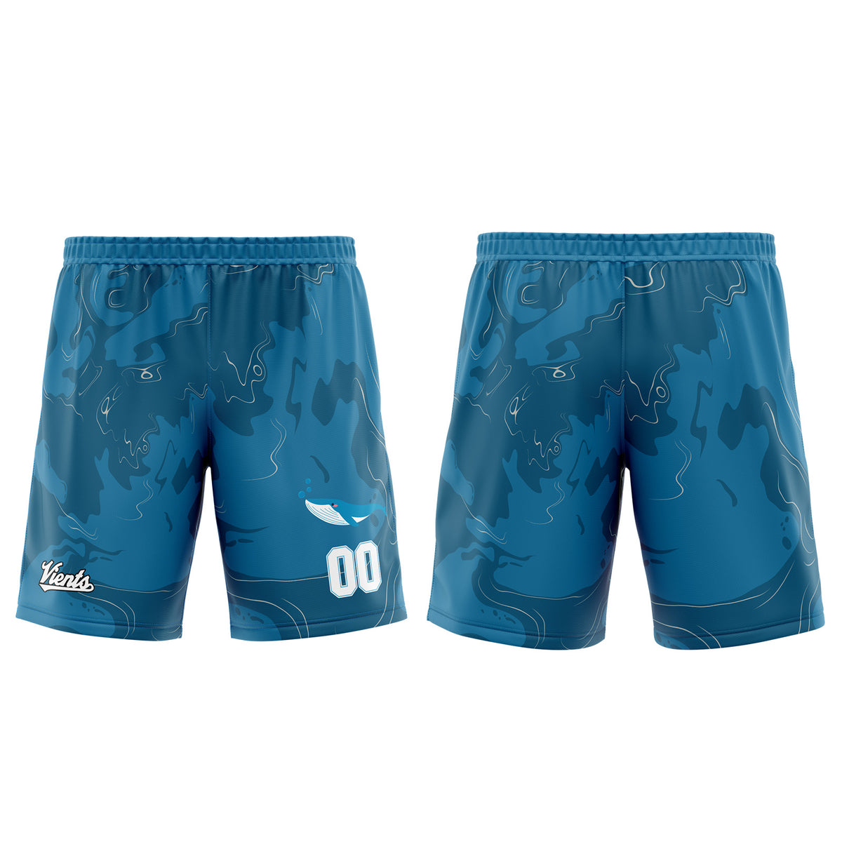 Custom Green Blue Wide Shoulder Basketball Jersey, Breathable Mesh Team Uniform for Adult & Yout