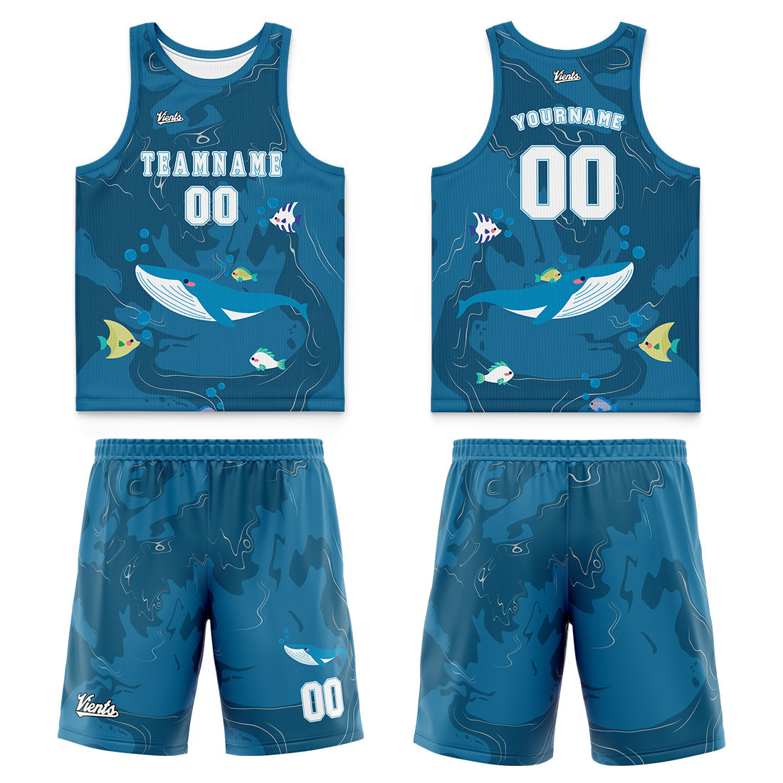 Custom Green Blue Wide Shoulder Basketball Jersey, Breathable Mesh Team Uniform for Adult & Yout