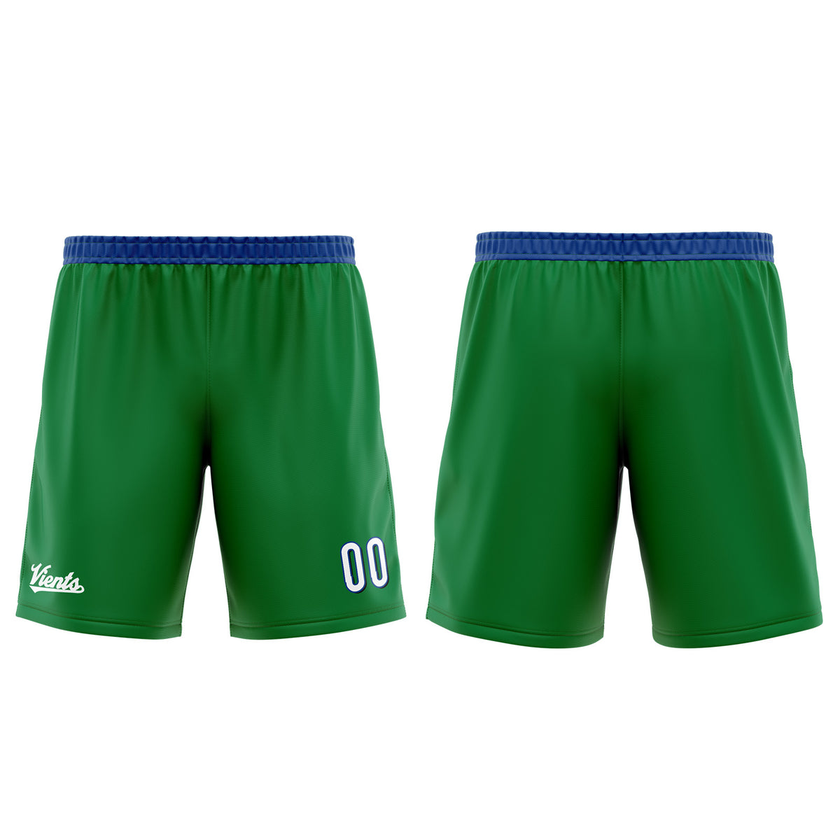 Custom Green Blue Thin Strap Basketball Jersey - Breathable Mesh Training Uniform for Adults & Youth