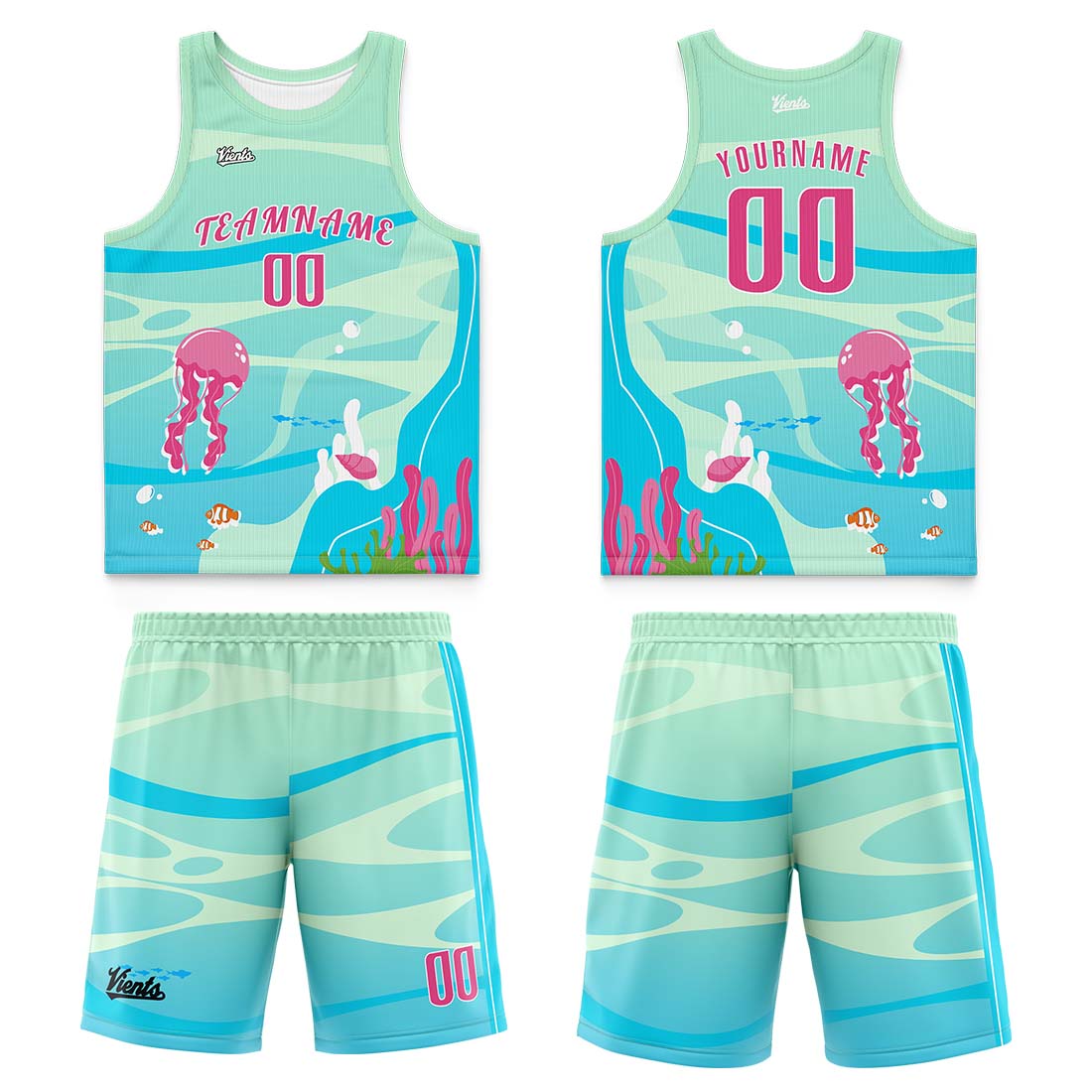Custom Light Blue Black Wide Shoulder Basketball Jersey, Breathable Mesh Team Uniform for Adult & Yout