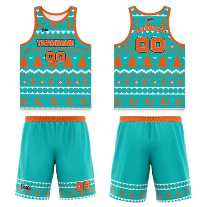 Custom Aqua Blue Wide Shoulder Basketball Jersey, Breathable Mesh Team Uniform for Adult & Yout